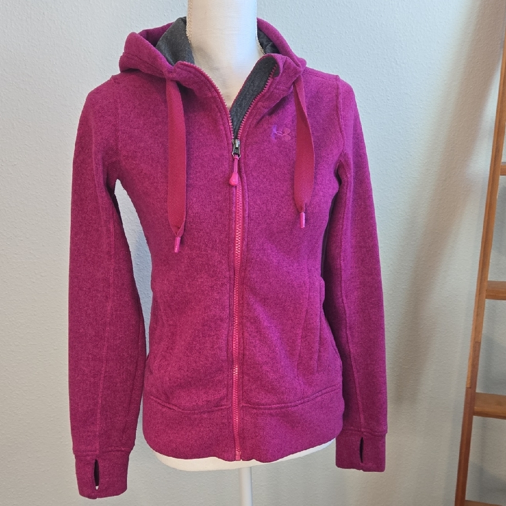 Under Armour Pink Sweater Jacket